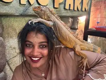 Iguana at the Reptile Park in Peeku Park